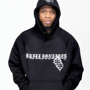 Black Cross Hoodie