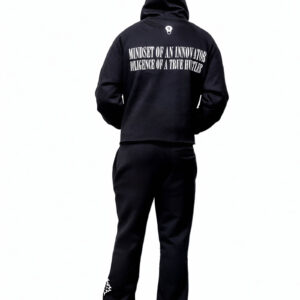 Black Cross Jogging Set